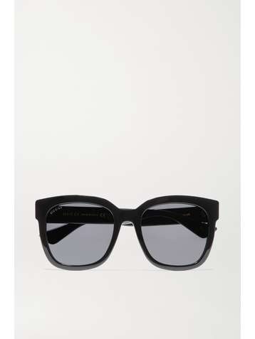 GUCCI EYEWEAR Sonnenbrille mit eckigem Rahmen aus Azetat