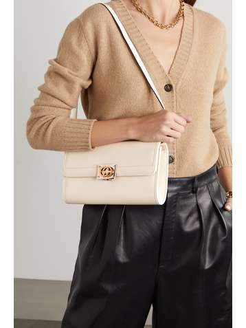 GUCCI + NET SUSTAIN Linea Matisse small leather shoulder bag