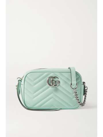 GUCCI GG Marmont Camera mini quilted leather shoulder bag