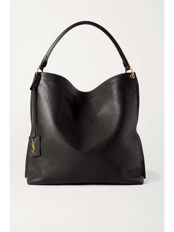 SAINT LAURENT Tag leather tote