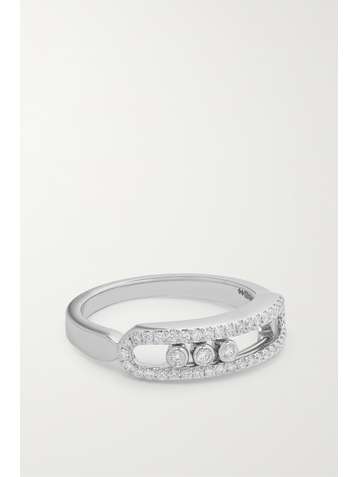 MESSIKA Baby Move 18-karat white gold diamond ring