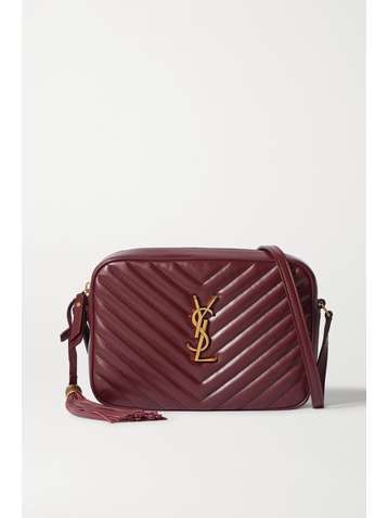 SAINT LAURENT Lou quilted leather shoulder bag
