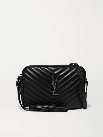 SAINT LAURENT Lou quilted leather shoulder bag
