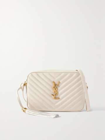 SAINT LAURENT Lou medium quilted leather shoulder bag