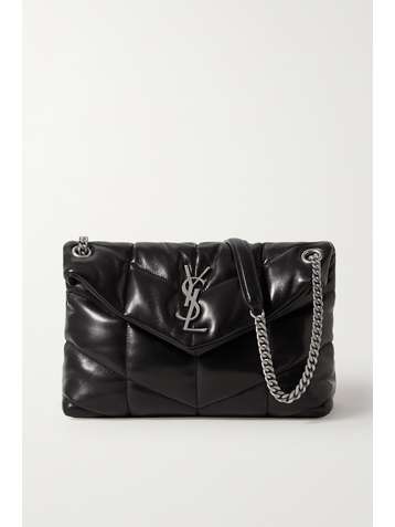 SAINT LAURENT Loulou Puffer small quilted leather shoulder bag