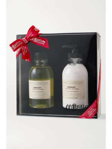 C.O. BIGELOW Iconic Collection Body Wash and Lotion Set - Bergamot