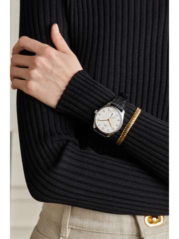 IWC SCHAFFHAUSEN Portugieser Automatic 40.4mm stainless steel and alligator watch