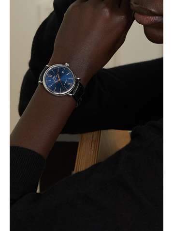 IWC SCHAFFHAUSEN Portofino Automatic 40mm stainless steel and alligator watch