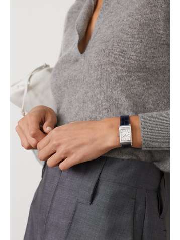 JAEGER-LECOULTRE Reverso Classic Small 21mm stainless steel and alligator watch