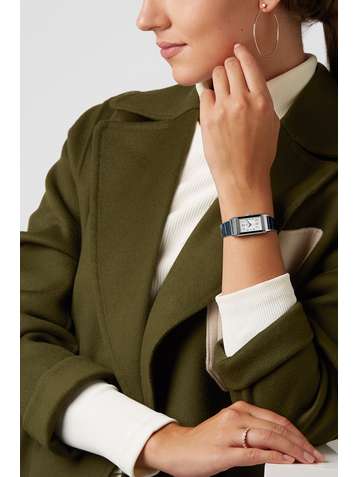 JAEGER-LECOULTRE Reverso One Duetto Moon Hand-Wound Moon-Phase 20mm stainless steel, alligator and diamond watch