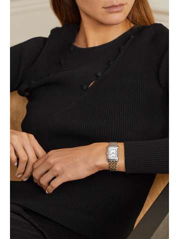 JAEGER-LECOULTRE Montre en acier inoxydable Reverso Classic Small 21 mm