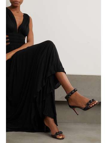 ALAÏA Bombe 75 studded leather sandals