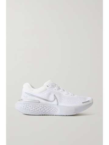 NIKE ZoomX Invincible Run neoprene-trimmed Flyknit sneakers
