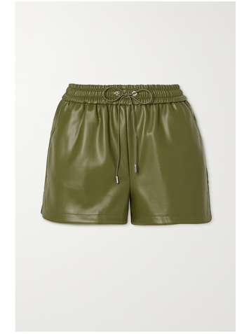 FRANKIE SHOP Agata Shorts aus Kunstleder