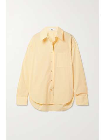 FRANKIE SHOP Lui organic cotton-poplin shirt