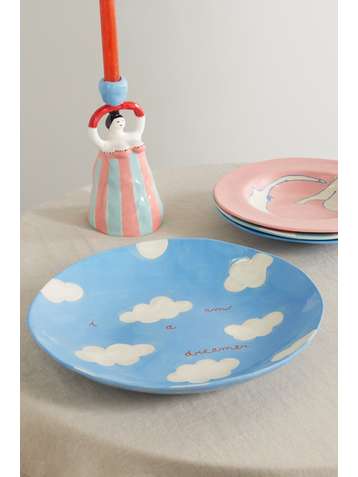 LAETITIA ROUGET Large 36cm ceramic fruit platter