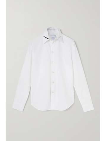 BOTTEGA VENETA Chemise en popeline de coton à ornements