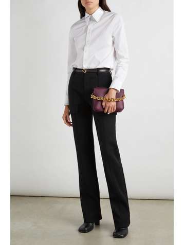 BOTTEGA VENETA Chemise en popeline de coton à ornements