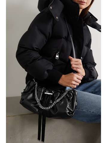 ALEXANDER MCQUEEN The Mini Bundle leather shoulder bag