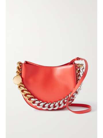 STELLA MCCARTNEY The Frayme small vegetarian leather shoulder bag