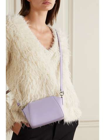 GIVENCHY Antigona nano smooth and patent-leather shoulder bag