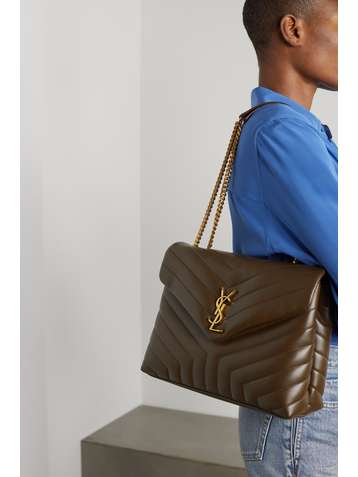 SAINT LAURENT Loulou medium quilted leather shoulder bag