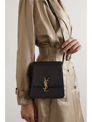 SAINT LAURENT Sac porté épaule en cuir Kaia North South