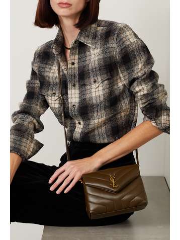 SAINT LAURENT Loulou Toy quilted leather shoulder bag