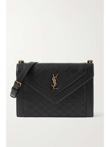 SAINT LAURENT Gaby quilted leather shoulder bag