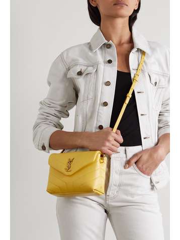 SAINT LAURENT Loulou Toy quilted leather shoulder bag