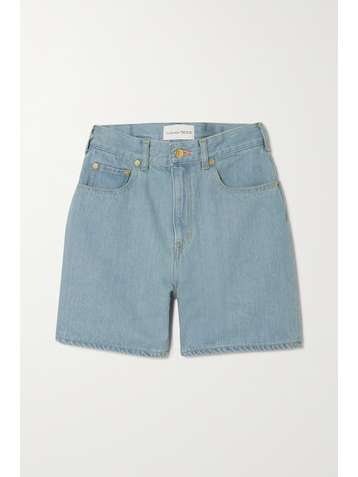 TU ES MON TRESOR + NET SUSTAIN The Coral Jeansshorts aus Bio-Denim