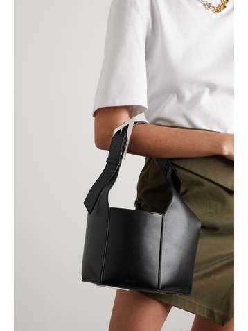 THE ATTICO 6 PM leather tote