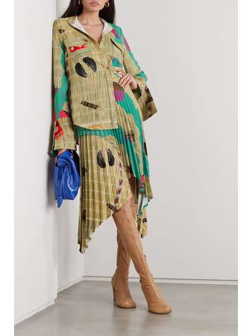 THEBE MAGUGU Printed crepe blouse