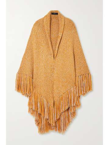 ARCH4 Fringed cashmere wrap