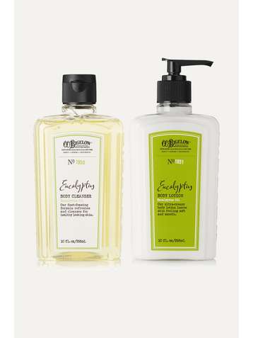C.O. BIGELOW Eucalyptus Body Lotion and Cleanser Set