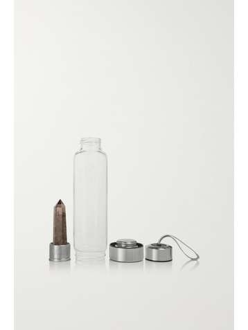 GLACCE Bouteille avec quartz fumé