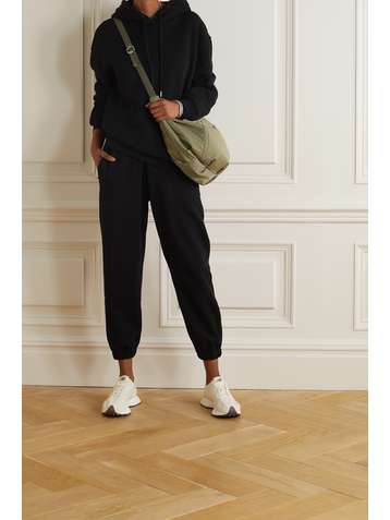 NINETY PERCENT Laura oversized organic cotton-jersey hoodie