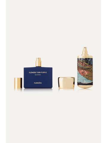 FLORAIKU Flowers Turn Purple Eau de Parfum, 50ml & 10ml