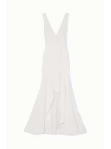 GALVAN Cuzco crepe gown