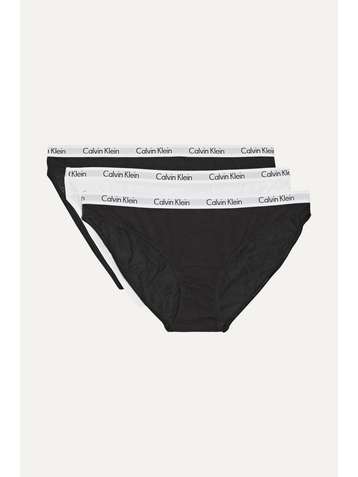CALVIN KLEIN Lot de trois culottes en jersey de coton stretch Carousel