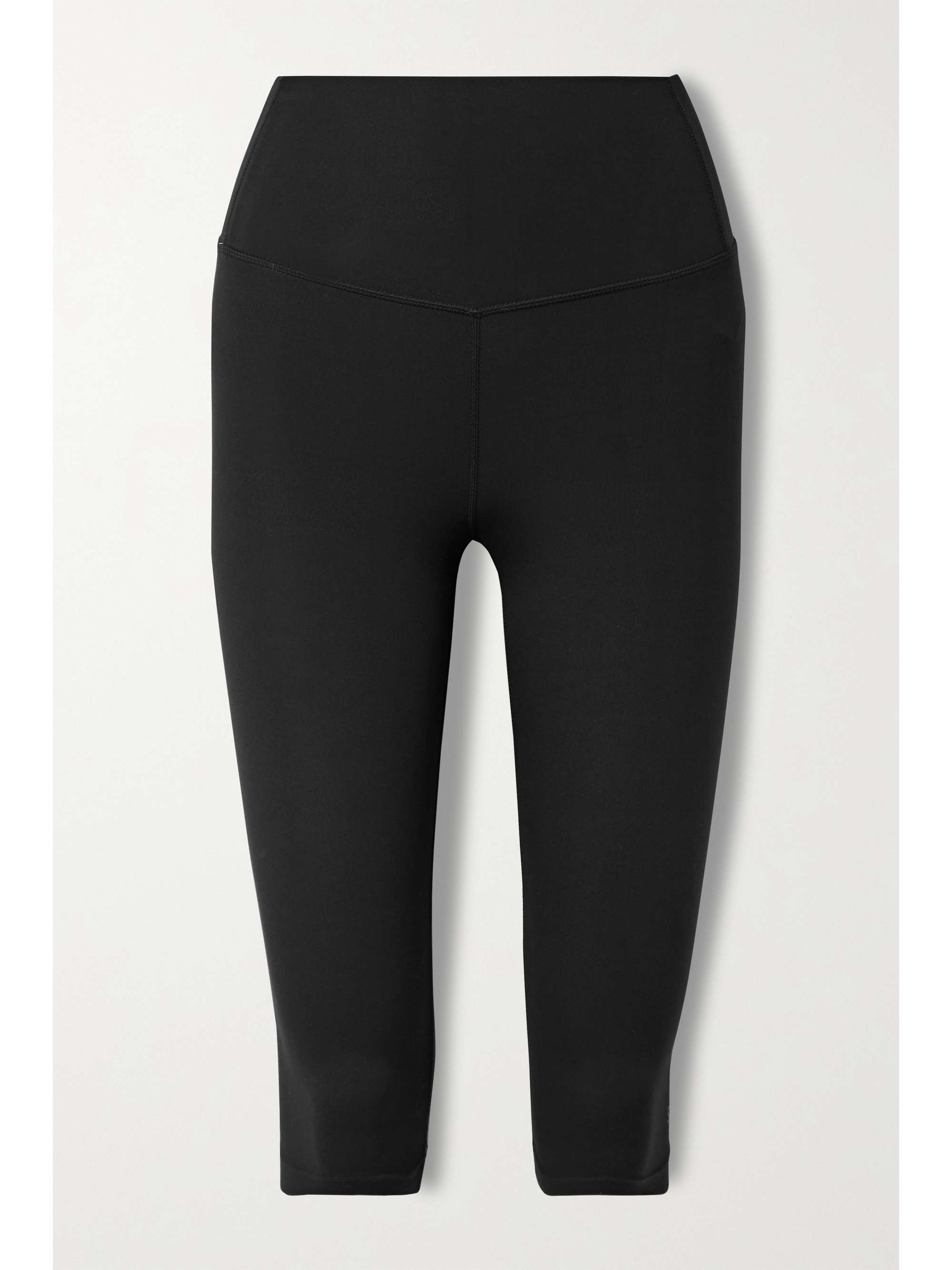 Black Airweight cropped stretch 