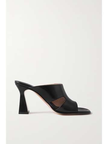 WANDLER Mules en cuir à découpes Marie