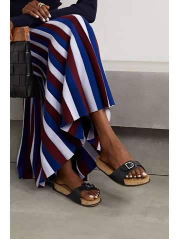 GABRIELA HEARST Camber leather slides