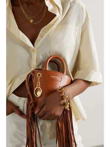 SEE BY CHLOÉ Cecilia tasseled leather tote