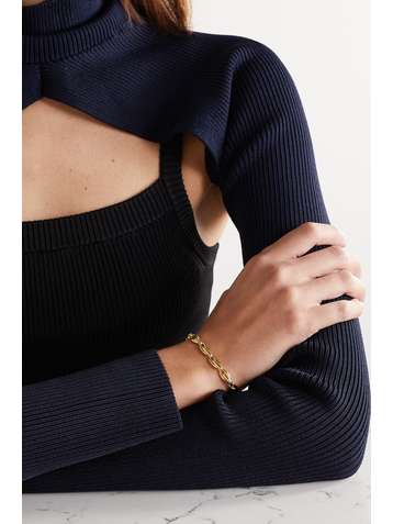MELISSA KAYE Ada 18-karat gold bracelet