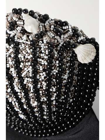 PATBO Cutout embellished underwired swimsuit