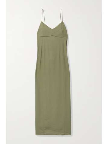 HAIGHT Beca crepe maxi dress