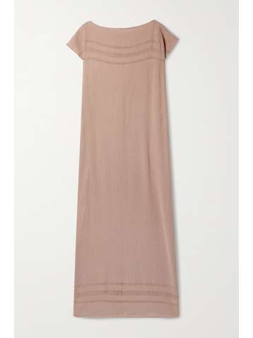 CARAVANA Saay Maxikleid aus Baumwollgaze
