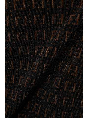 FENDI Stretch jacquard-knit underwired swimsuit