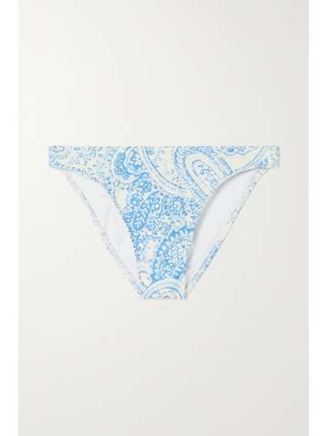 FAITHFULL THE BRAND + NET SUSTAIN Palermo paisley-print recycled stretch bikini briefs